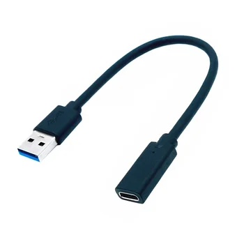0,2 M 1 M включете USB 3.1 C-type към штекеру USB 3.0, конвертор конектори USB-C A-type за Android телефони
