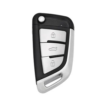 За автомобилния ключ KEYDIY NB29 с дистанционно управление, метален бутон с 3 бутони за KD900/-X2 MINI/ -MAX