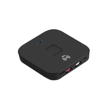Най-добрите оферти BLS-B11 NFC Bluetooth Приемник 5,0 3,5 Мм Жак, Aux Стерео Безжичен Адаптер Поддръжка на Музика APTX LL Автомобилния Динамиката на RCA Bl