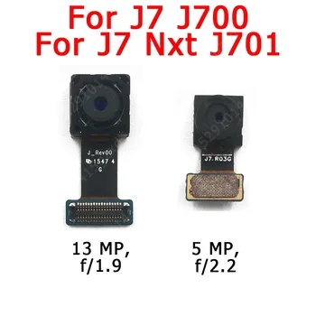 Предната и Задната Камера за Обратно виждане Samsung Galaxy J7 Nxt J700 J701 Модул Основен Предна Камера Flex Резервни Части За Замяна на