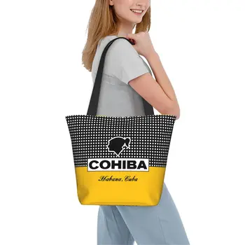 Обичай холщовые чанти за пазаруване Cohiba Habana, женски миещи чанти за пазаруване с кубинскими пури, чанти за пазаруване Обичай холщовые чанти за пазаруване Cohiba Habana, женски миещи чанти за пазаруване с кубинскими пури, чанти за пазаруване 5