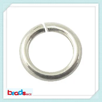 Beadsnice ID25631 блестящи пръстени за скокове от сребро 925 проба с отворен дизайн ви ще бъде украса за нова година