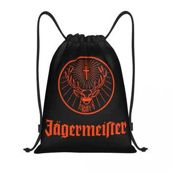 Обичай чанти Jagermeister на съвсем малък за пазаруване, раници за йога, дамски, Мъжки спортни чанти за фитнес зала
