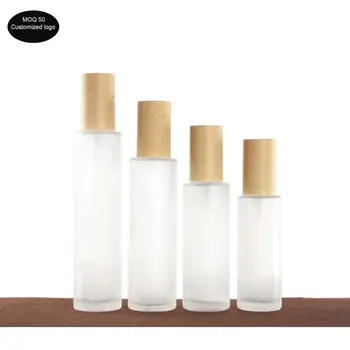 20 мл / 30 мл / 40 мл / 60 мл / 80 мл / 100 мл / 120 мл Висококачествена козметика с дървесно покритие, прес-спрей, стъклена бутилка, опаковка на продукти за грижа за кожата