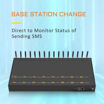 Нова версия! Multi SIMs 2G 16-канален SMS - и гласов портал GSM модем 16 порта на SMS-модем, за бизнеса, за приемане и изпращане на масови sms-съобщения