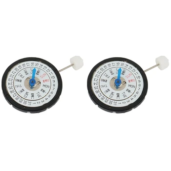 2X Автоматично с часовников механизъм HOT NH36 Accuracy С колесиком дата и ден, смяна на ръчни часовници за механизъм Seiko NH36