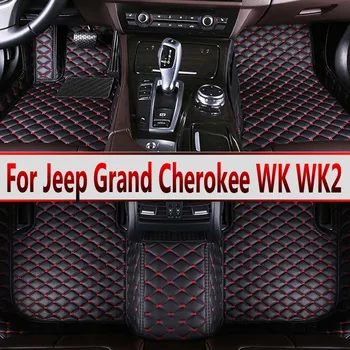 Автомобилни постелки за Jeep Grand Cherokee WK WK2 2011-2022 21 20 19 18 автомобилни Накладки за краката Автомобилни Килими и аксесоари за интериора