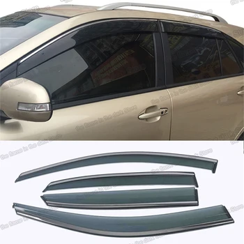 акрилни прозореца на колата мушама врата на козирка защита за lexus rx rx330 2002 2003 2004 2005 2006 2007 2008 аксесоари външни детайли