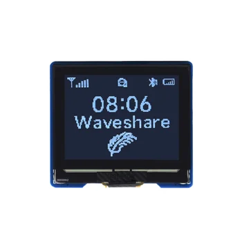 Waveshare 1,32-инчов Oled-модул е с резолюция е 128x96, 16 нива на сивото дисплей цвят, Връзката Spi/I2C