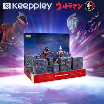 keeppley Ultraman Building Blocks Hero Mecha Peak Battle Ограничен Подаръчен Комплект за Детски Играчки Kawaii Cool Birthday Gift