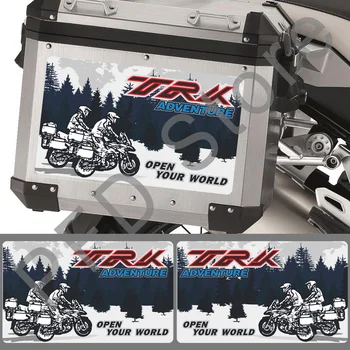 Мотоциклетни Етикети, ваденки Задната част на Горната Странична Кутия Седалките Кошници Багажа Алуминий За Benelli TRK502 TRK 502 X TRK521 ADV Adventure