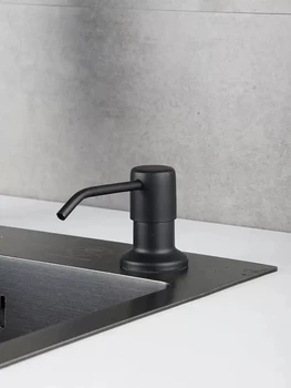 Висококачествен черен опаковка течен сапун за кухненски мивки