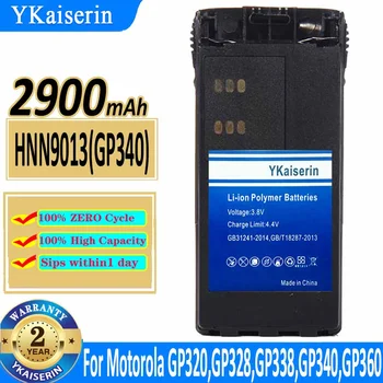 2900 mah Литиево-йонна Батерия за Motorola GP Radio GP328 GP338 PTX760 Уоки Токи за HNN9013 HNN9008 HNN9009