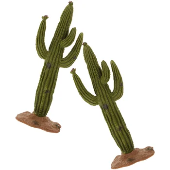 Реалистична фигурка-модел кактус, миниатюрни растения, микро-озеленяване украшение