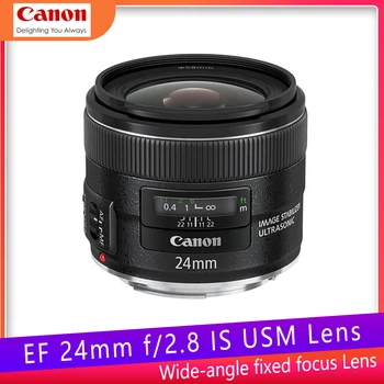 Широкоъгълен огледален обектив Canon EF 24mm f/2.8 IS USM