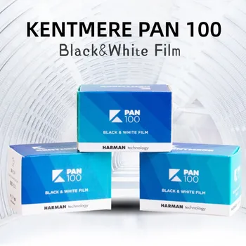 Великобритания Kentmere PAN 100-135 мм Черно-бяла негативна ретро-филм 36 листа / ролка