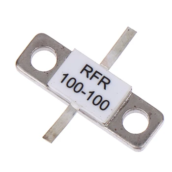 1 БР 250 W 100 Ома Фланец резистора Пластмаса + Метална закопчалка 250 W 100 Ома Азотен берилий RFR100-100