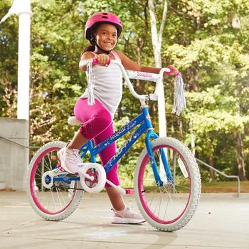 2023 Huffy 20 инча. Детски велосипед Sea Star Girl, синьо и розово 2023 Huffy 20 инча. Детски велосипед Sea Star Girl, синьо и розово 1