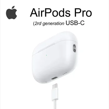 2023 Нов USB-C Apple AirPods Pro 2-ро поколение Слушалки С Активно Шумопотискане Безжични Bluetooth 5.0 Слушалки IPX4