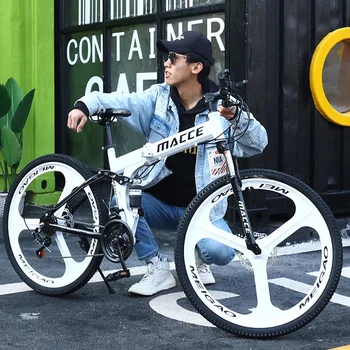 Гореща разпродажба на Популярния продукт, висококачествен и устойчив на сгъваеми велосипеди с колела с размер 26 см, стоманена рамка, сгъване, планинско колоездене Гореща разпродажба на Популярния продукт, висококачествен и устойчив на сгъваеми велосипеди с колела с размер 26 см, стоманена рамка, сгъване, планинско колоездене 4
