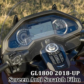 За Honda Goldwing GL1800 Защитно фолио за измерване на скоростта на мотоциклета GL 1800 2018-стикер със защита от надраскване със синя подсветка