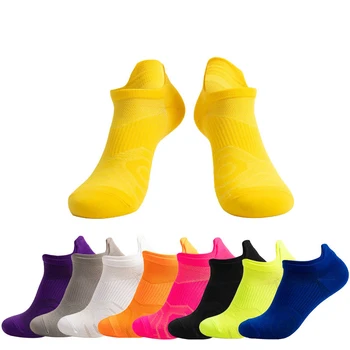 1/3 от двойките професионални спортни чорапи В опаковка, Быстросохнущий дезодорант, дишащи Эстетичные баскетболни чорапи за джогинг EU36-44 За мъже и жени