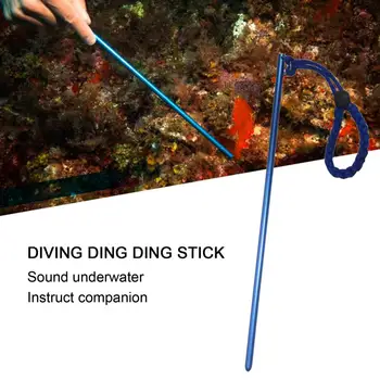 Практичен Подводен Прът-показалецът е по-Дълъг експлоатационен живот Пръчка за измерване на водата Кръгла корона Подводна Гъди-показалеца Удобна Пръчка