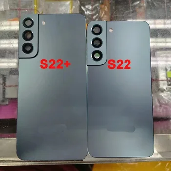 Оригиналният Samsung Galaxy S22 Plus Капак на отделението за батерията Корпус врати Резервни части Калъф за Samsung S22 делото